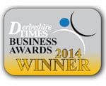Derbyshire Time Business Award Winner 2014