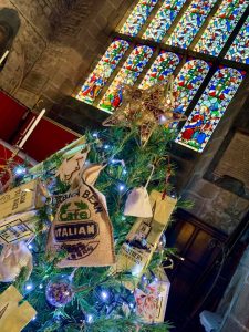 Northern Tea Merchants Christmas Tree at the Crooked Spire Festival of Christmas Trees